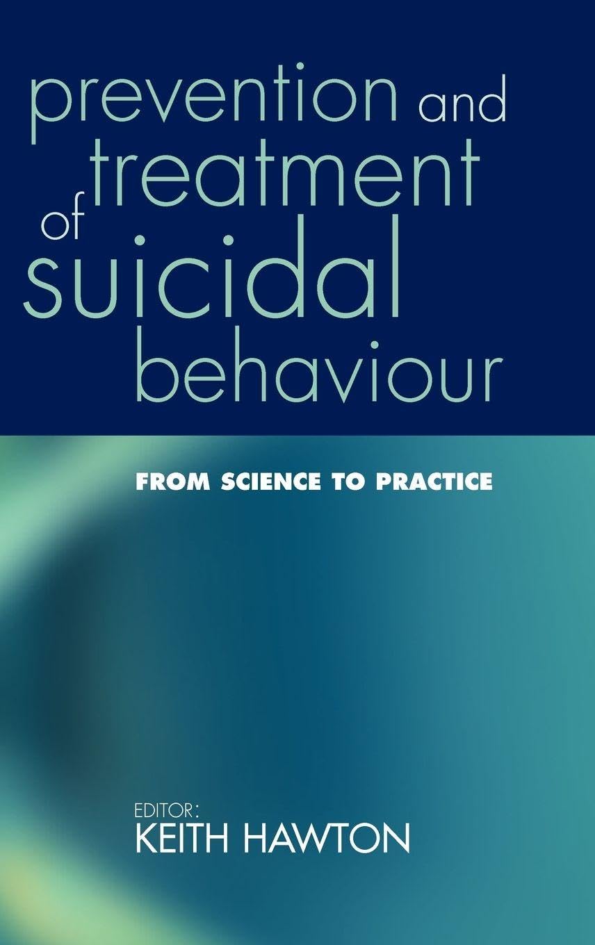 Prevention and Treatment of Suicidal Behaviour Medicine