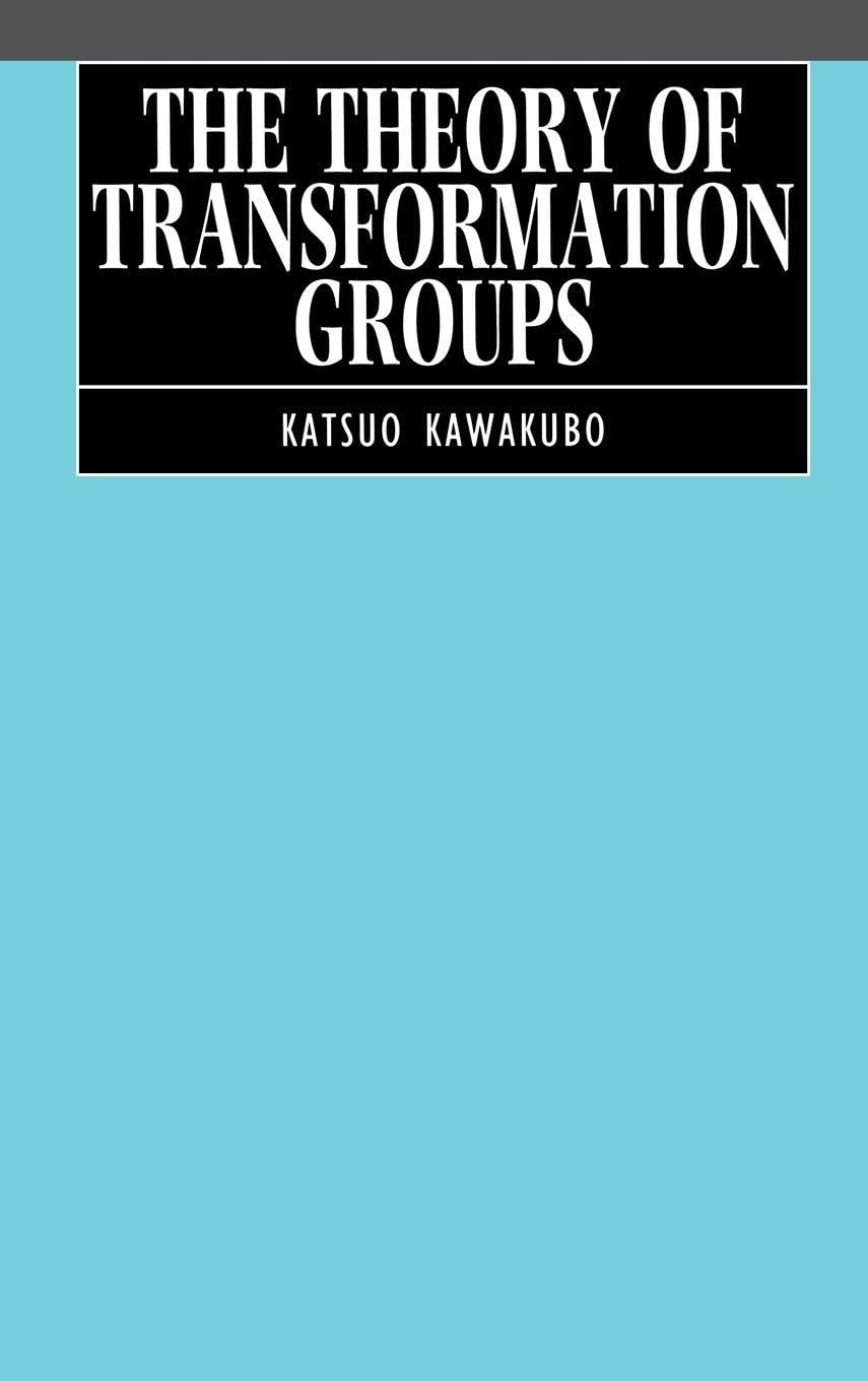 The Theory of Transformation Groups Social Sciences