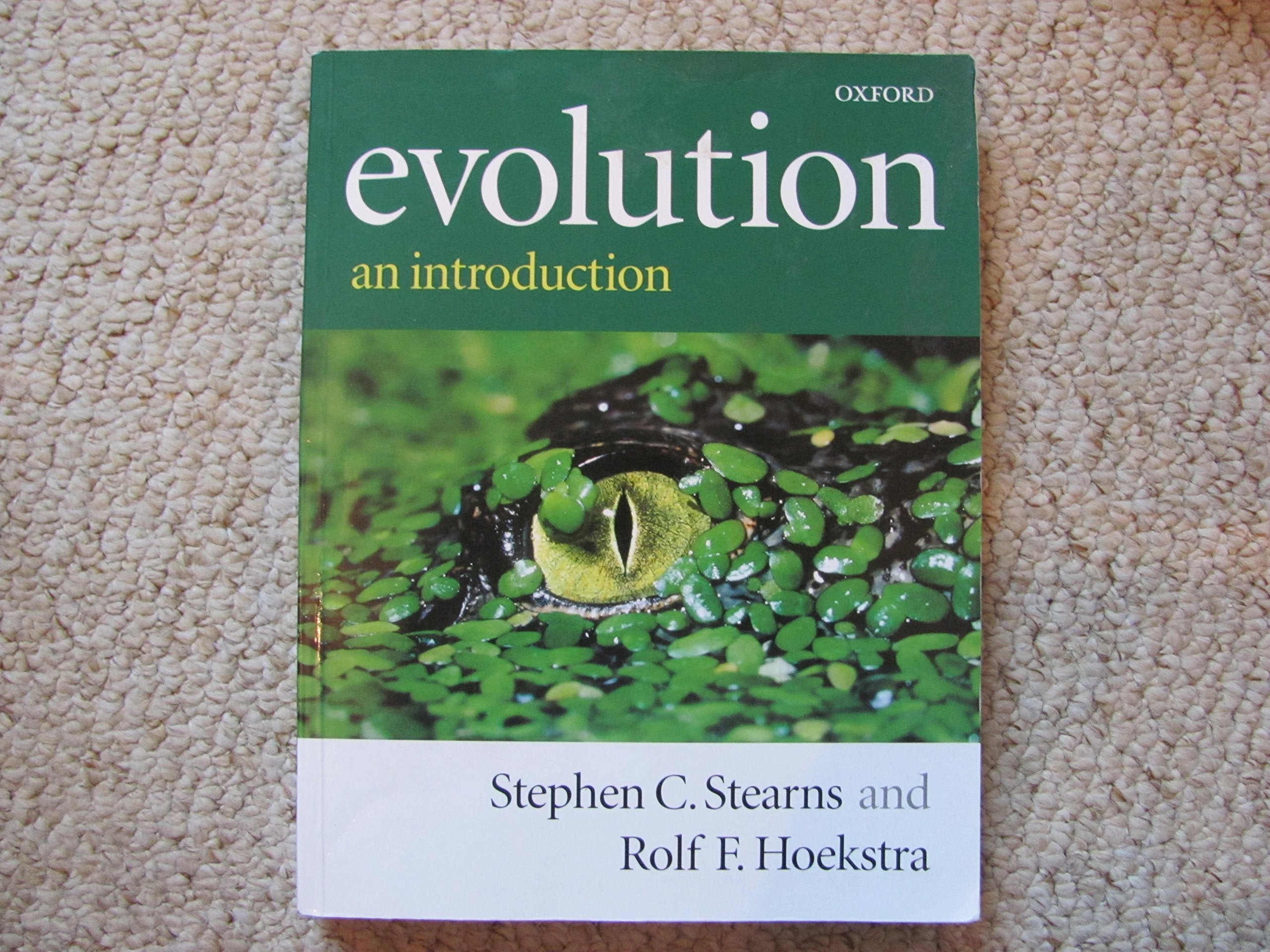 Evolution: An Introduction Natural Sciences Books