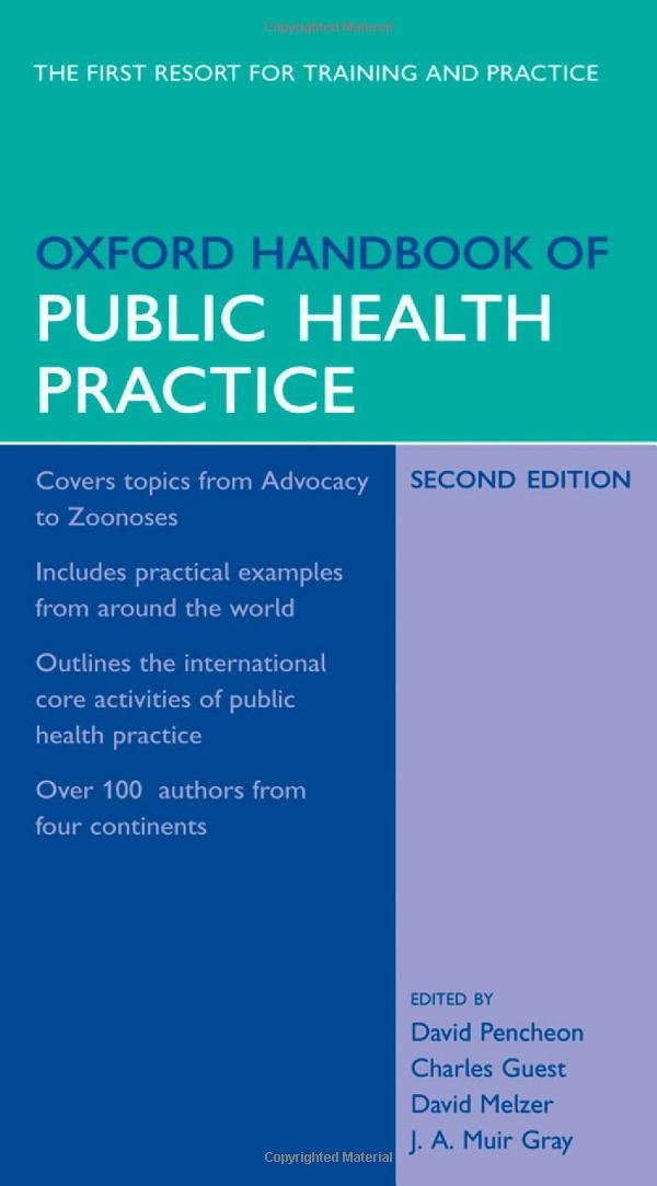 Oxford Handbook of Public Health Practice book