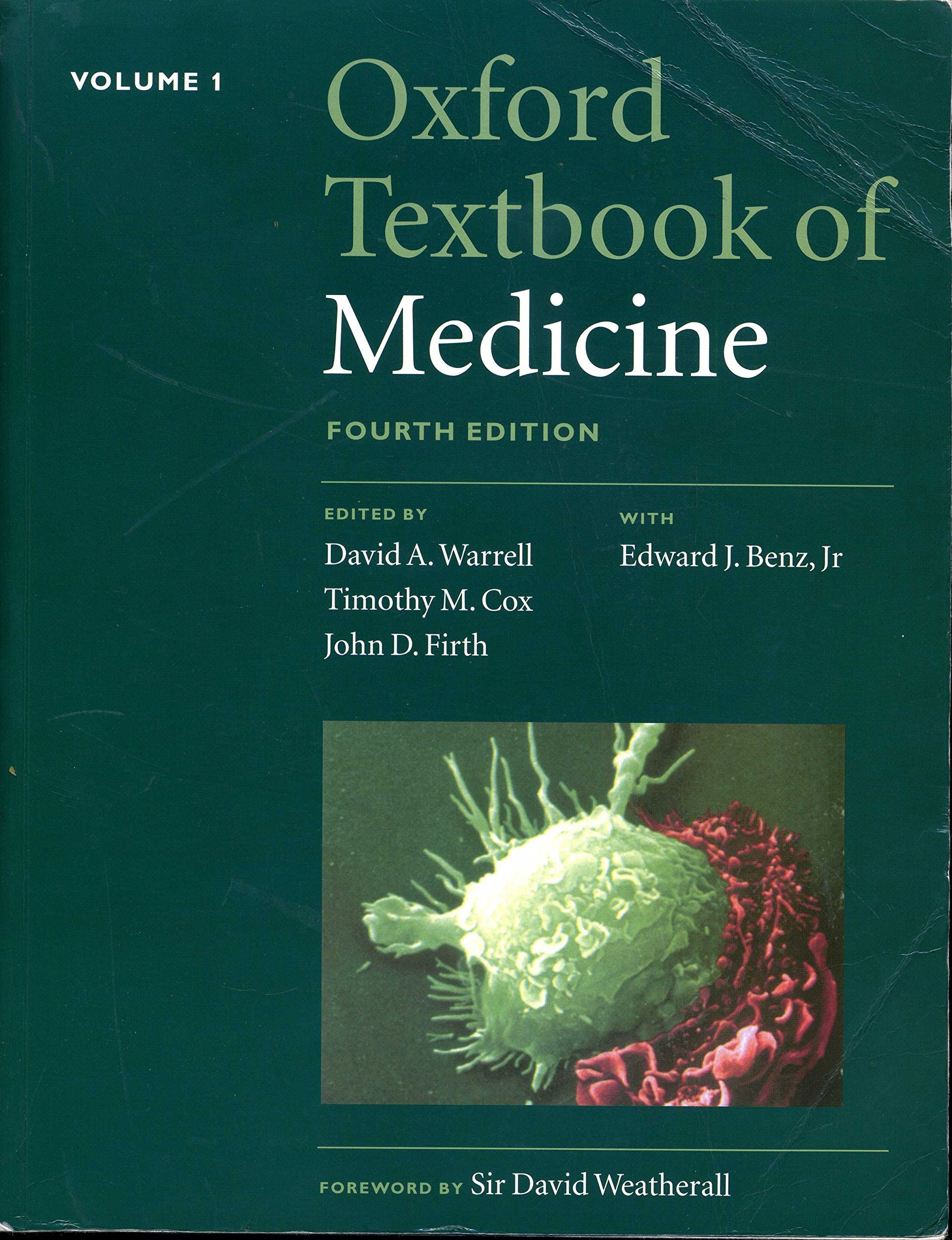 Oxford Textbook of Medicine, Volume 1, fourth edition Books