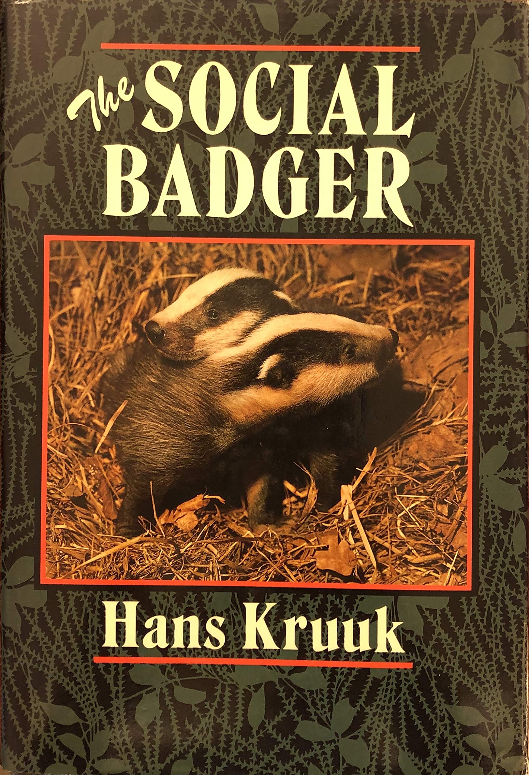 Social Badger: Ecology and Behaviour of a Group-Living Carnivore: Ecology and Behaviour of a Group-living Carnivore (Meles Meles) Mathematics