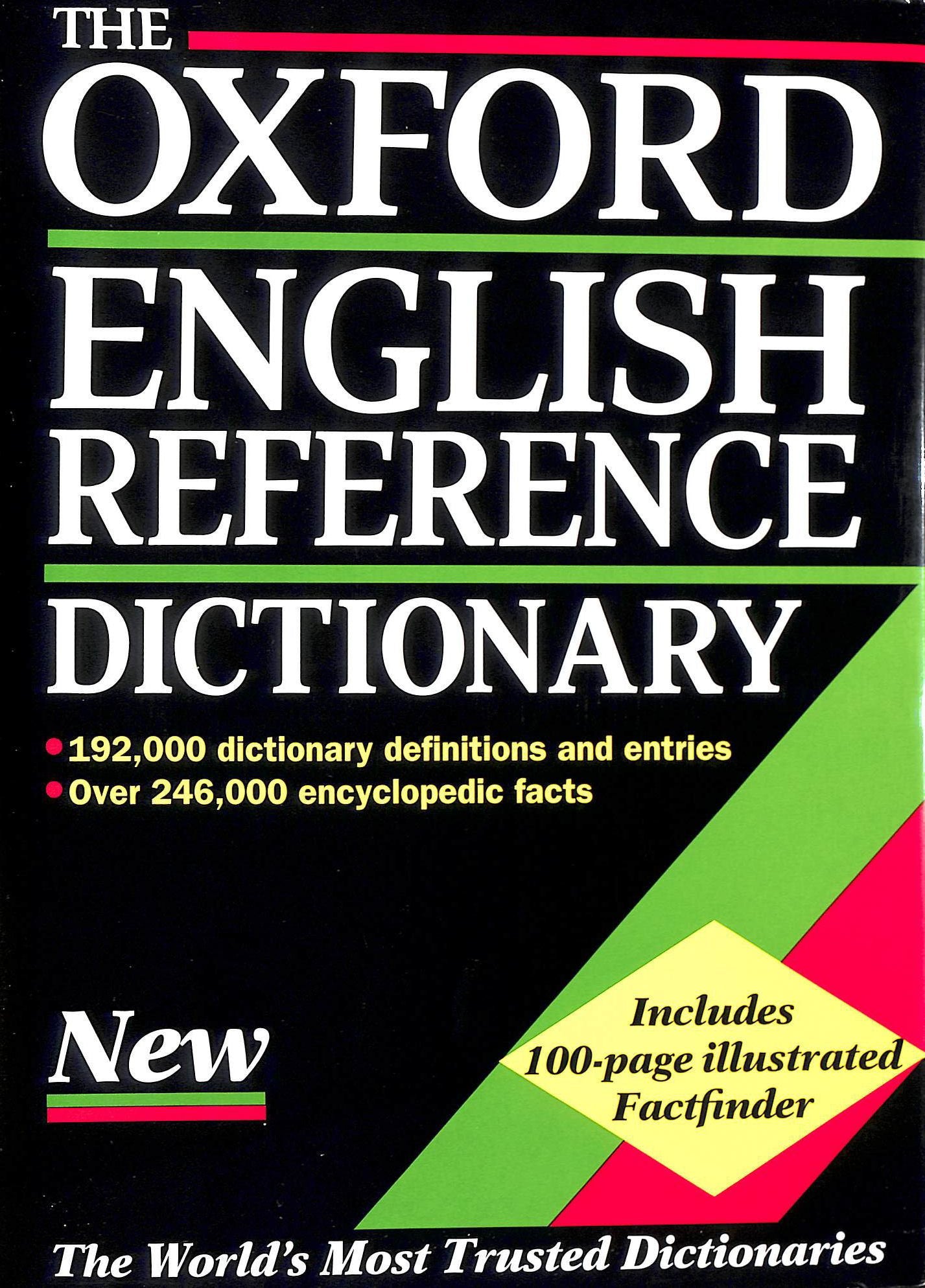 Oxford English Reference Dictionary 2/E (Diccionarios Varios) General education