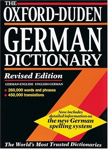 The Oxford-Duden German Dictionary: German-English/English-German Foreign Languages ​​& Dictionaries