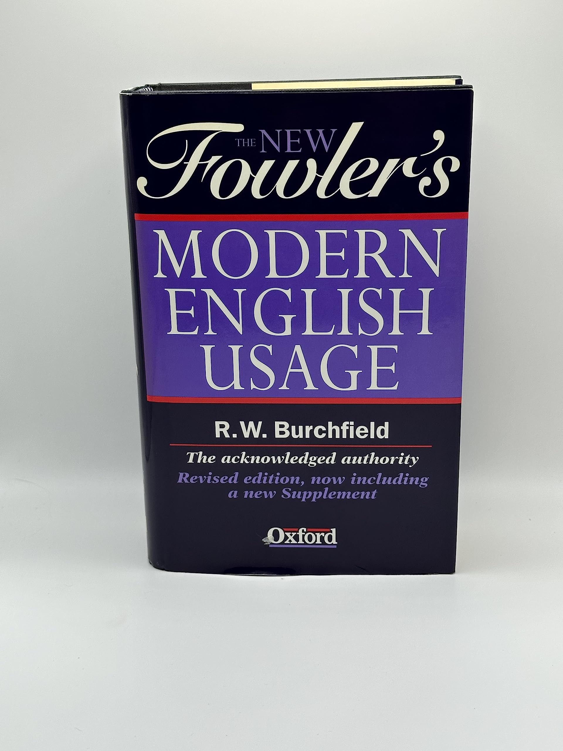 The New Fowler's Modern English Usage Foreign Languages ​​& Dictionaries