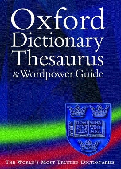 Oxford Dictionary & Thesaurus 3rd Edition (División Academic) General education