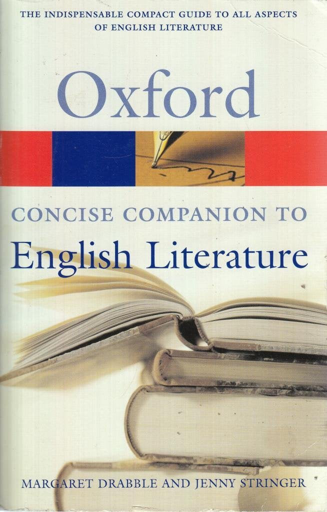 The Concise Oxford Companion to English Literature (Oxford Paperbacks) Contemporary literature