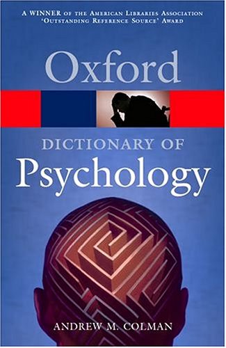 A Dictionary of Psychology (Oxford Paperback Reference) Psychology