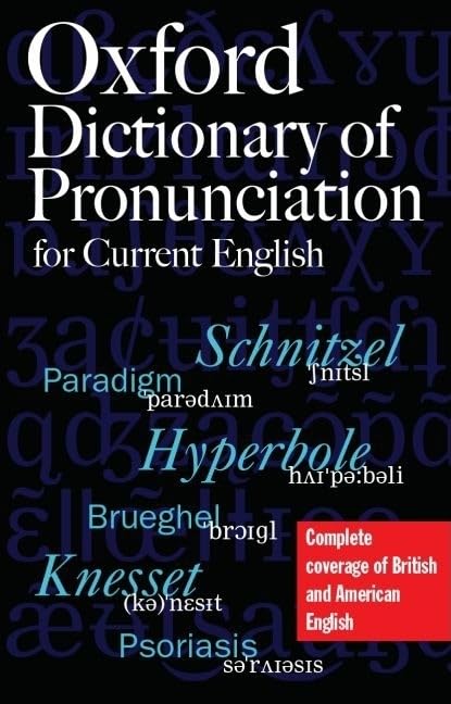 Oxford Dictionary of Pronunciation for Current English Social Sciences