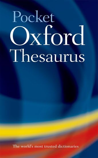 Product Image: Pocket Oxford Thesaurus