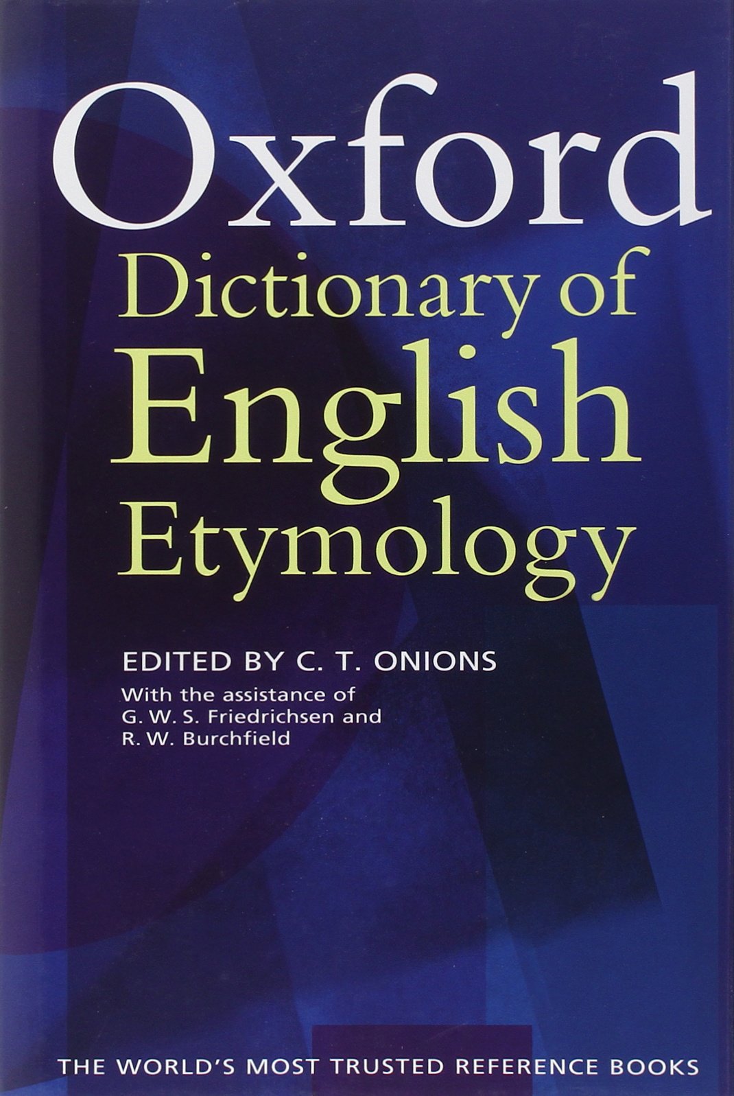 The Oxford Dictionary Of English Etymology Social Sciences