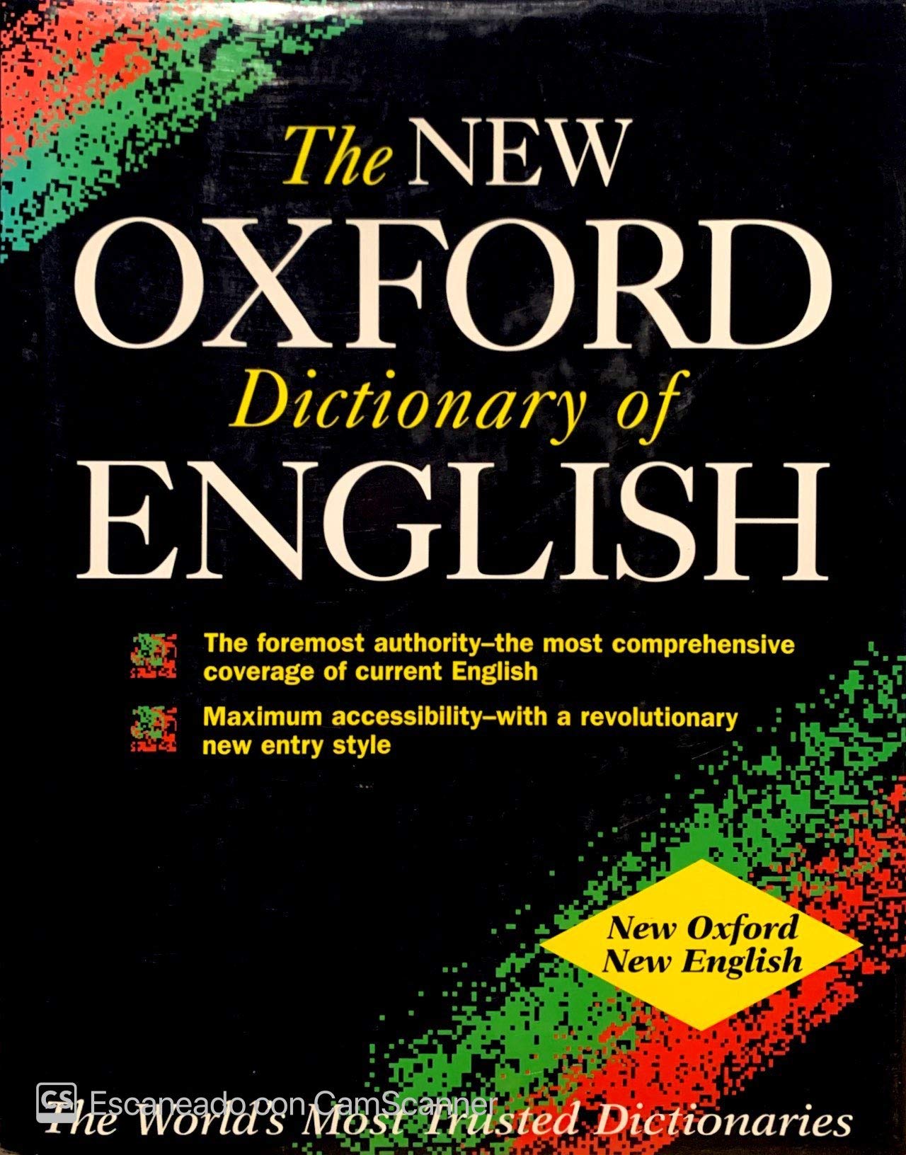 New Oxford Dictionary of English (Oxford Dictionary Of English Third Edition) General education