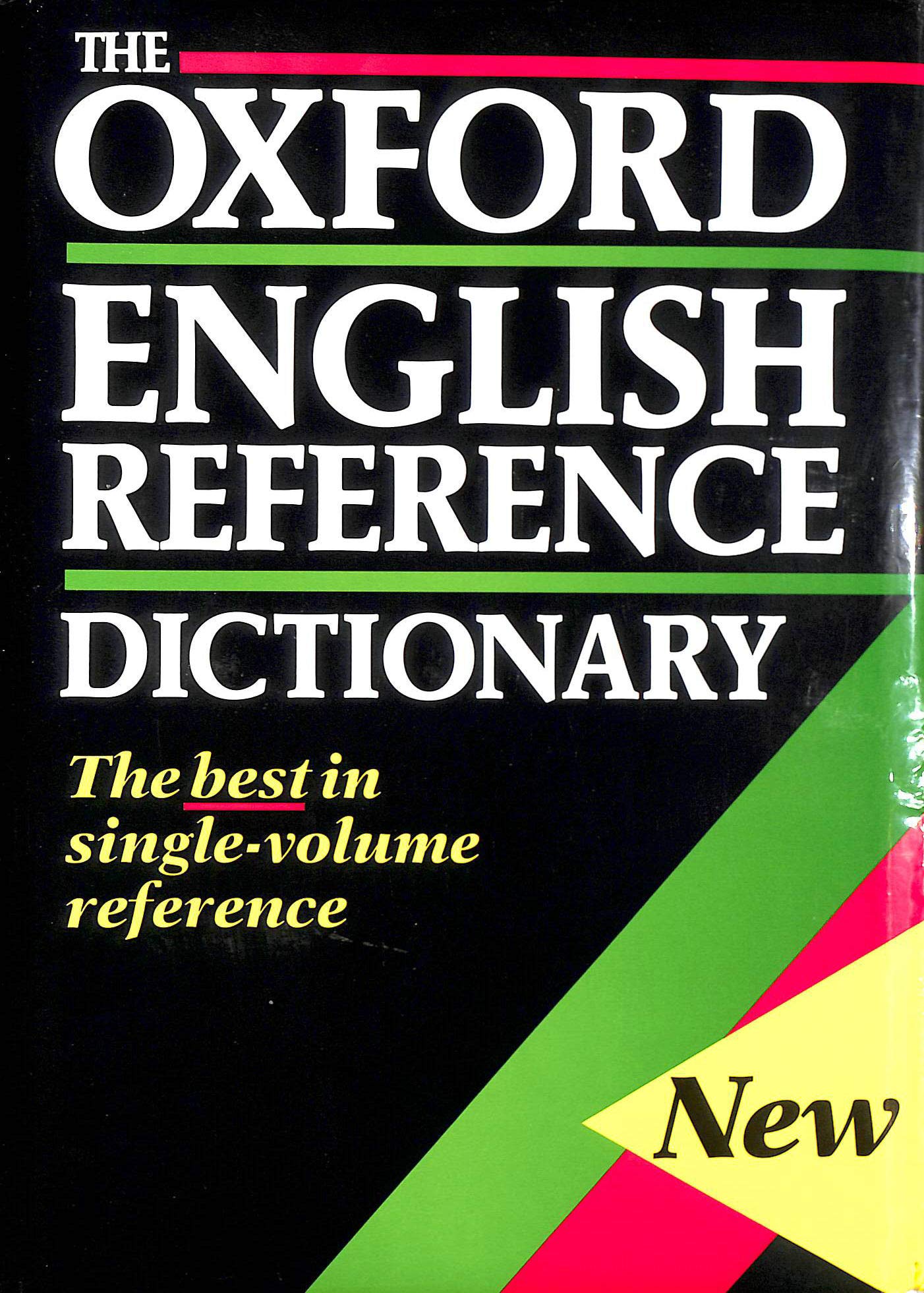 Oxford English Reference Dict (Diccionarios Varios) General education