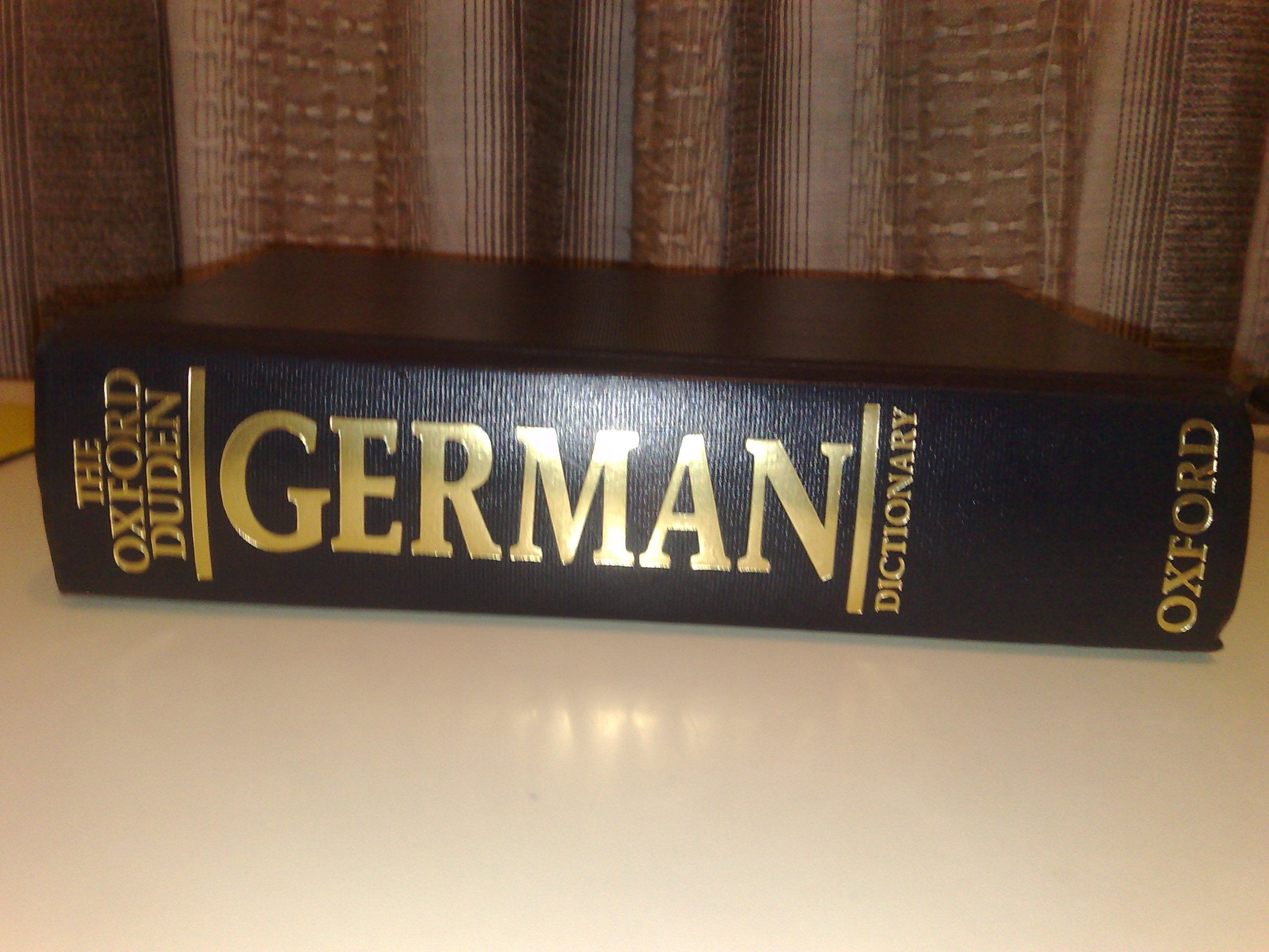 The Oxford-duden German Dictionary: German-english/ English-german Foreign Languages ​​& Dictionaries