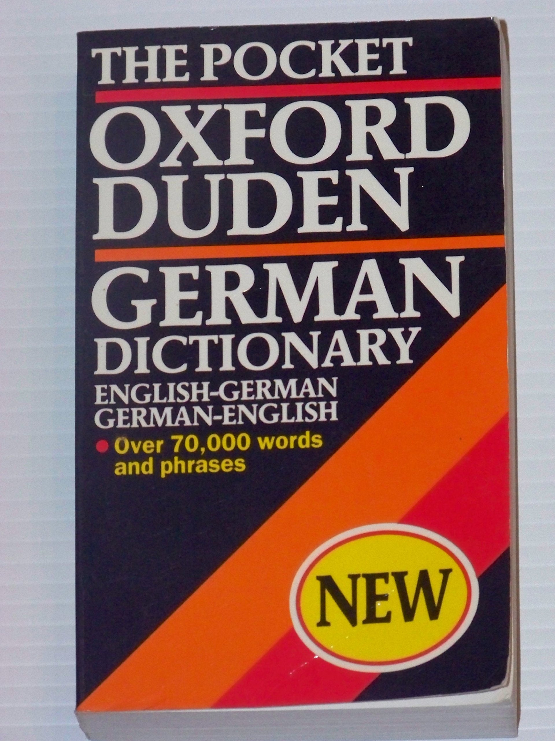 Product Image: The Pocket Oxford-Duden German Dictionary