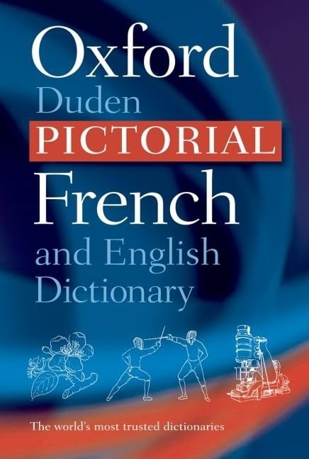 The Oxford-Duden Pictorial French and English Dictionary Foreign Languages ​​& Dictionaries