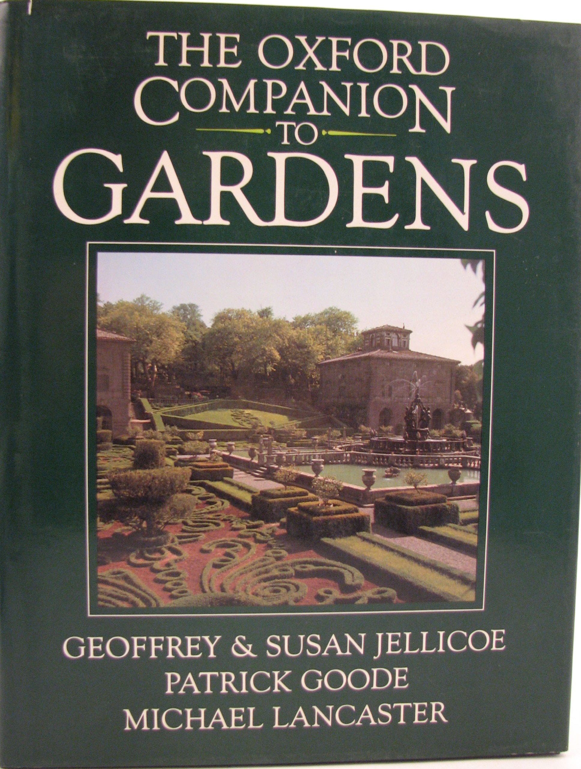 The Oxford Companion to Gardens Contemporary literature