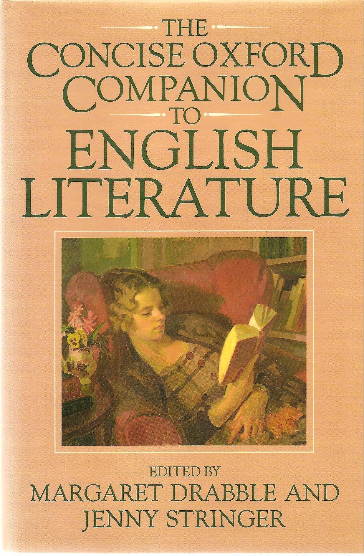 The Concise Oxford Companion to English Literature Contemporary literature