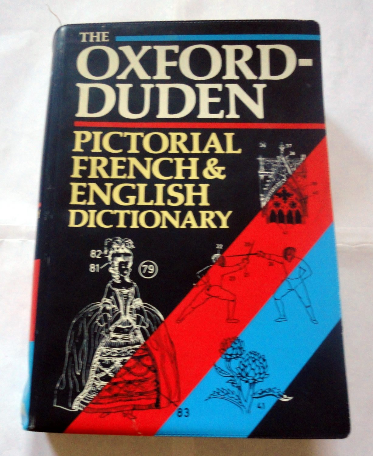 The Oxford-Duden Pictorial French-English Dictionary Foreign Languages ​​& Dictionaries