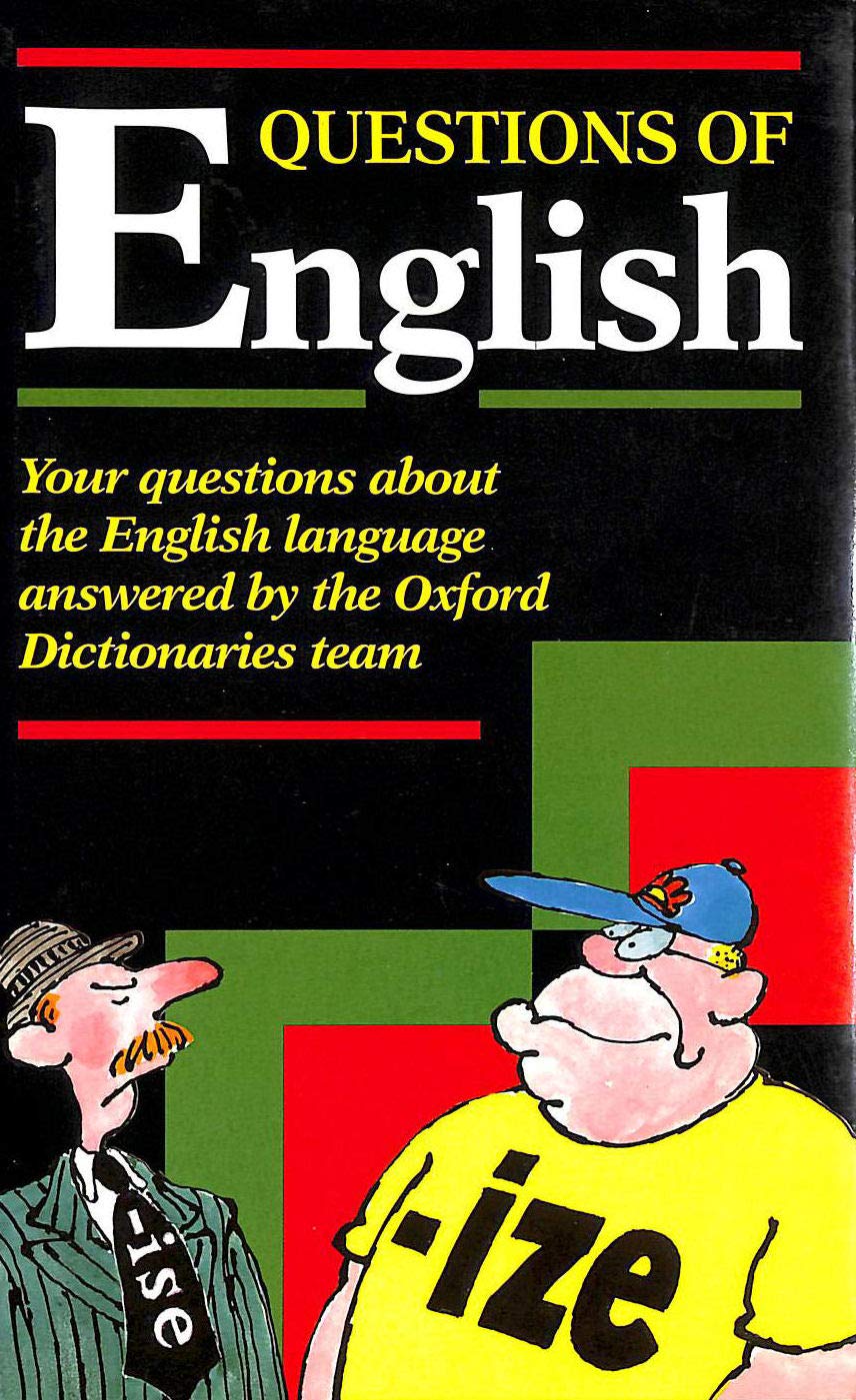 Questions of English Foreign Languages ​​& Dictionaries