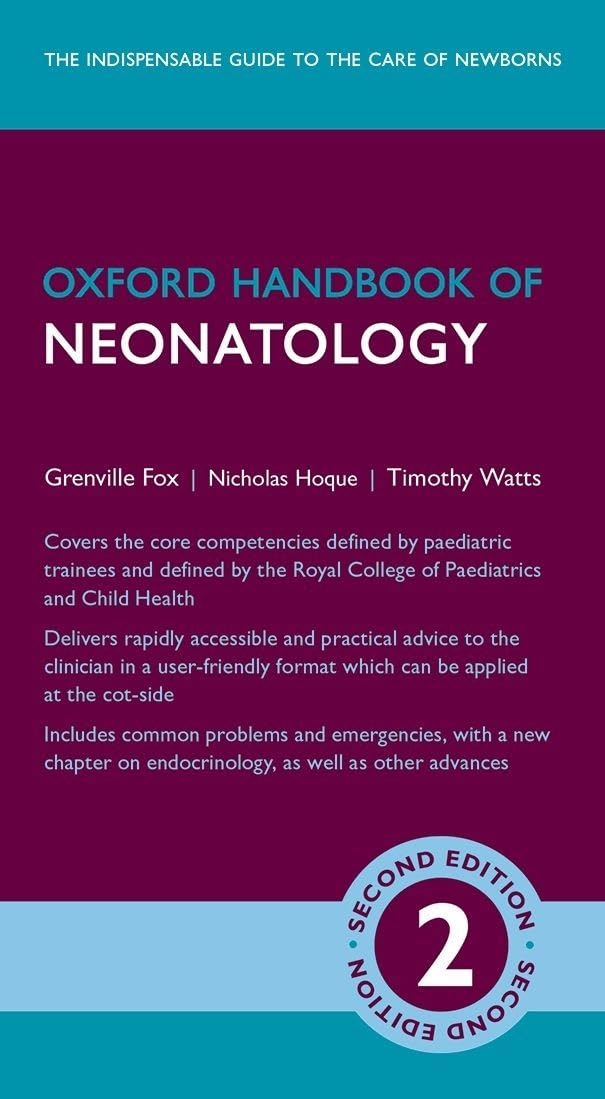 Oxford Handbook of Neonatology book