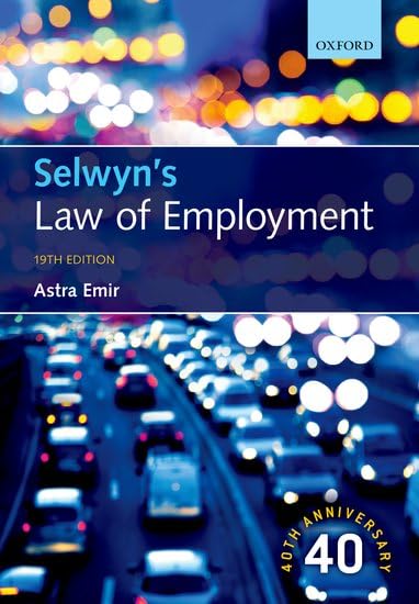 Selwyn's Law of Employment book