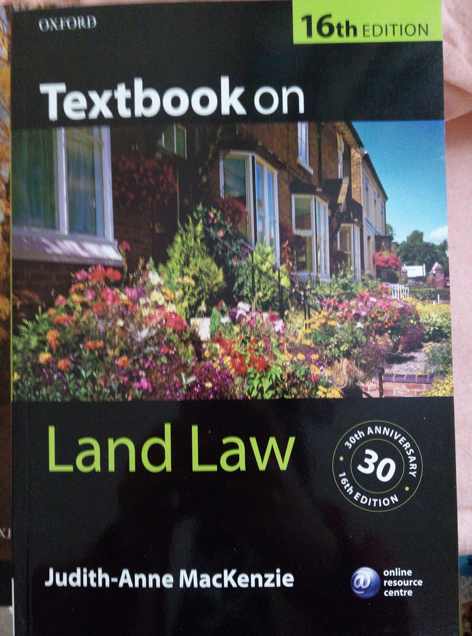 Textbook on Land Law, 16th Ed. Law