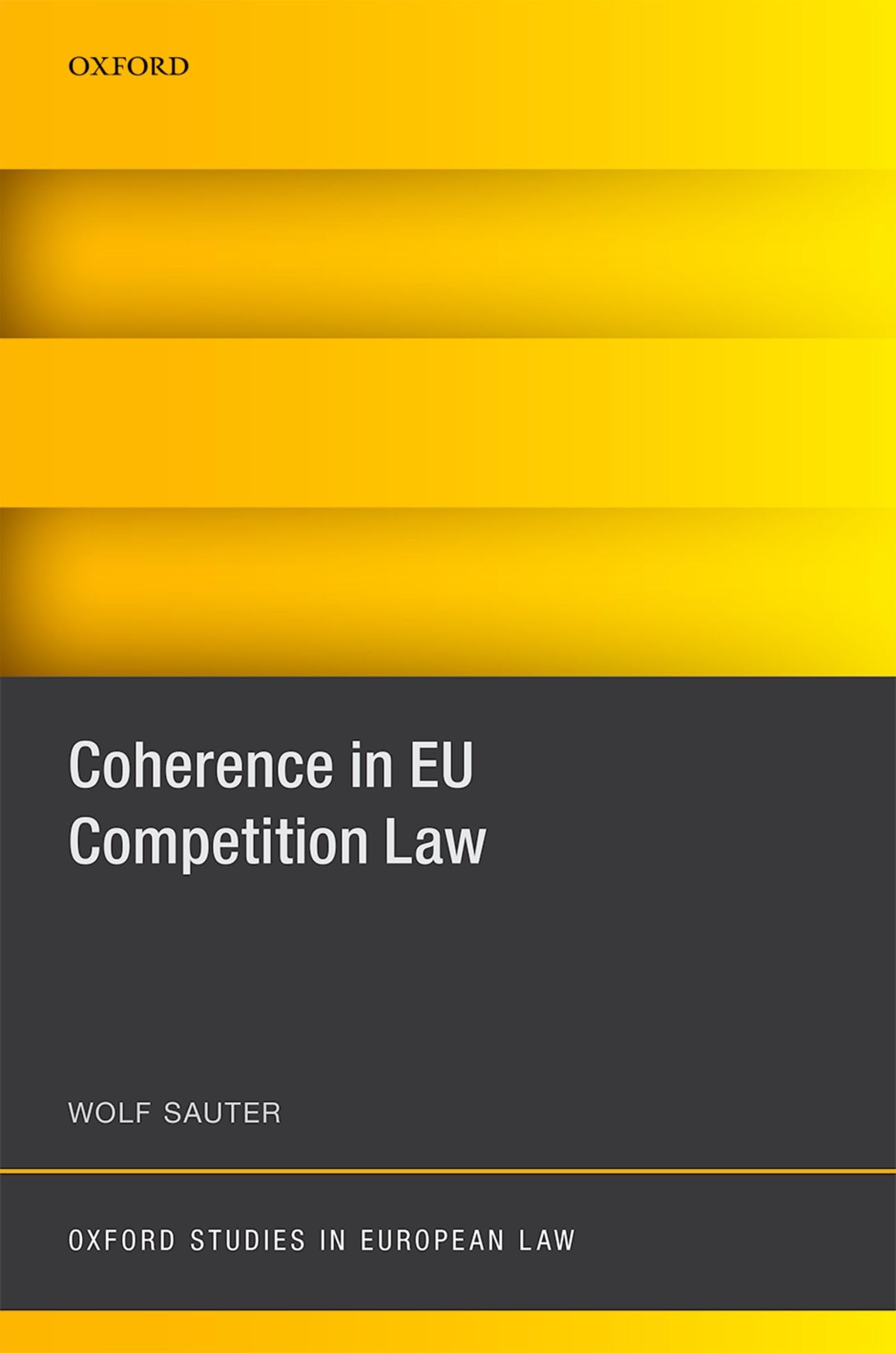 Coherence in Eu Competition Law Law