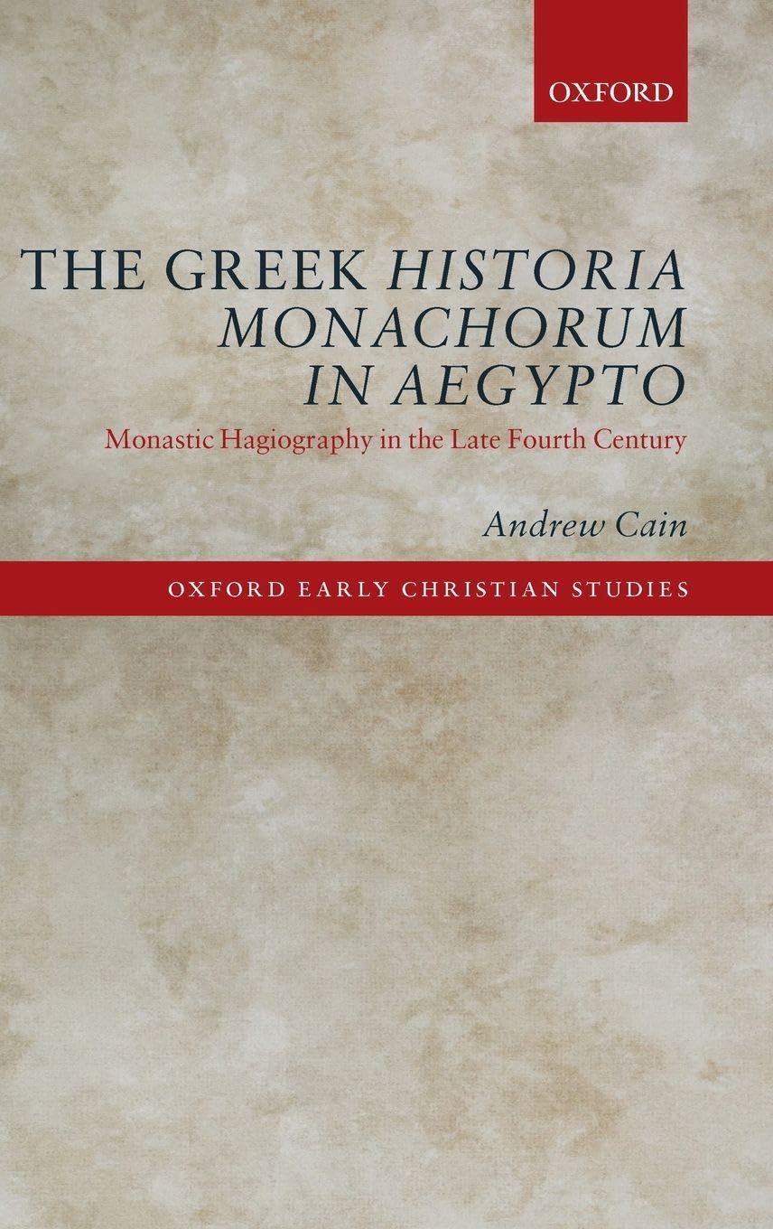 GREEK HISTORIA MONACHORUM AEGYPTO OECS C Philosophy
