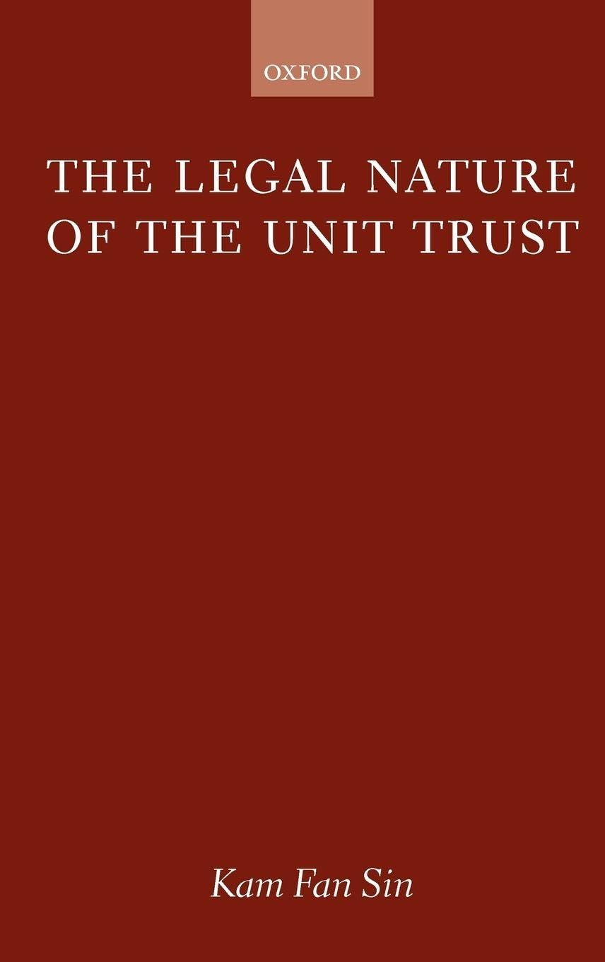 The Legal Nature of the Unit Trust Law