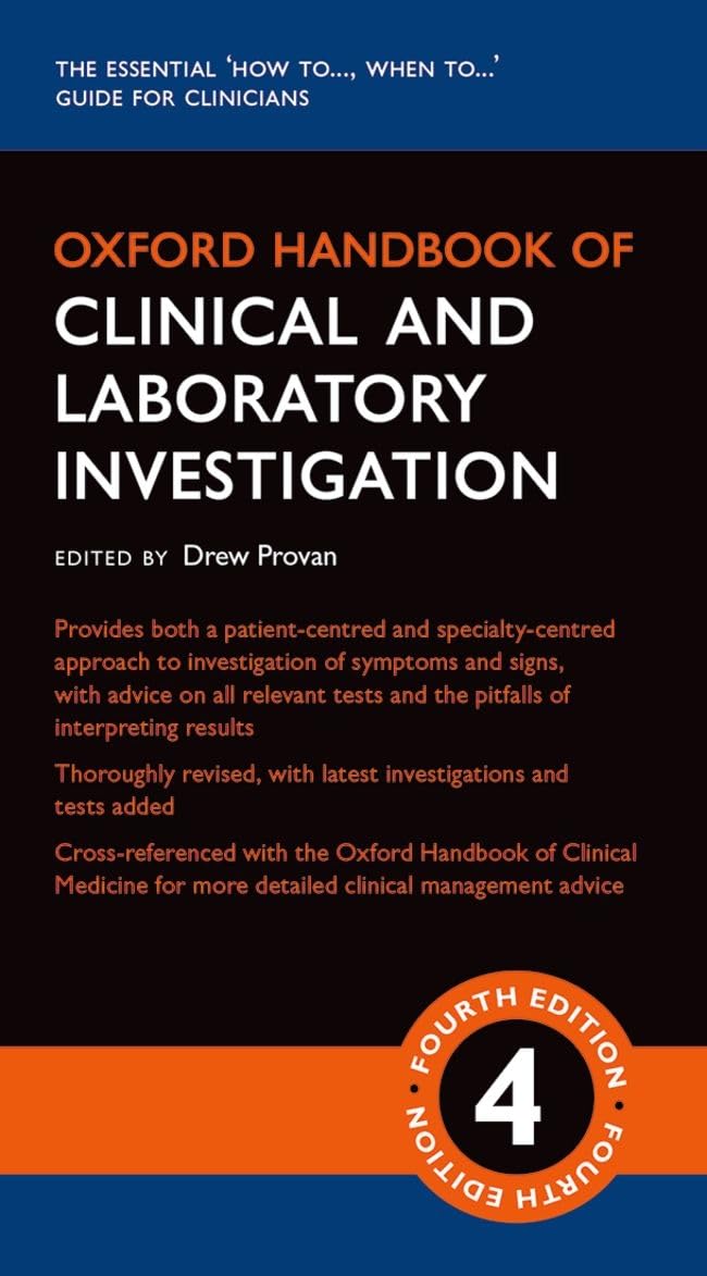 Oxford Handbook of Clinical and Laboratory Investigation Medicine