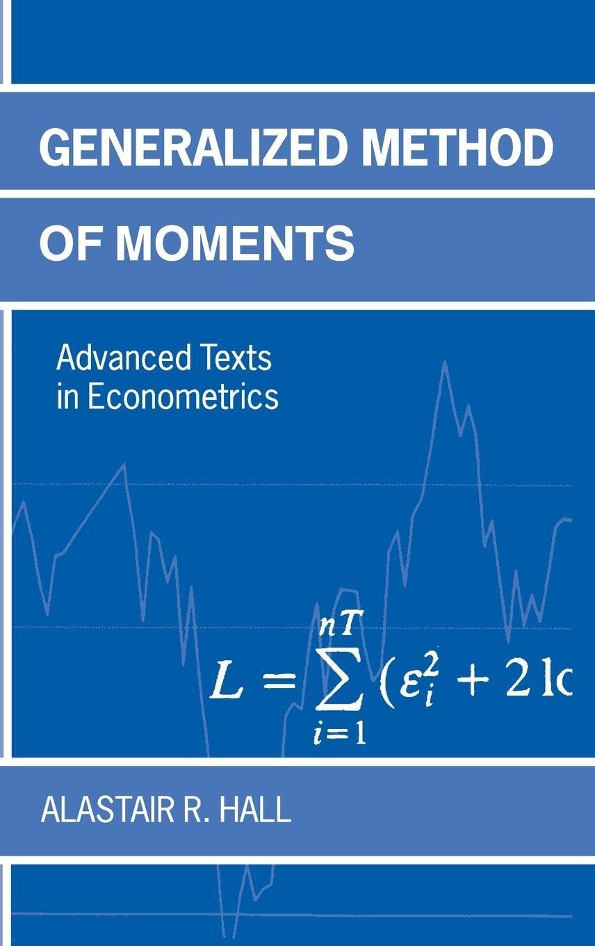 Product Image: Generalized Method of Moments