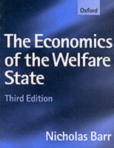 The Economics of the Welfare State Social Sciences