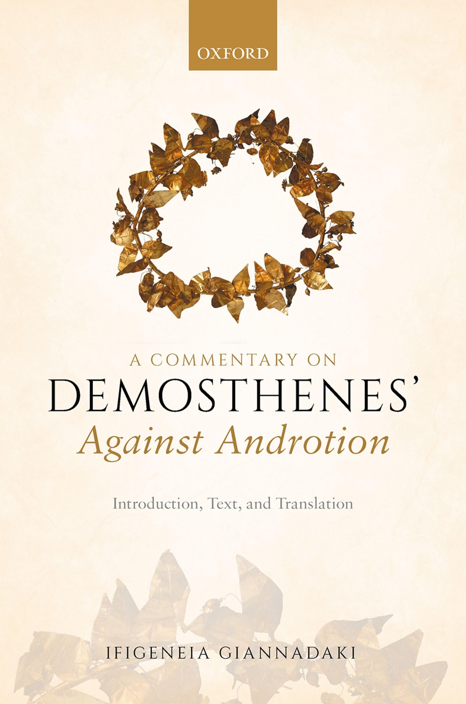 Commentary on Demosthenes' Against Androtion Law