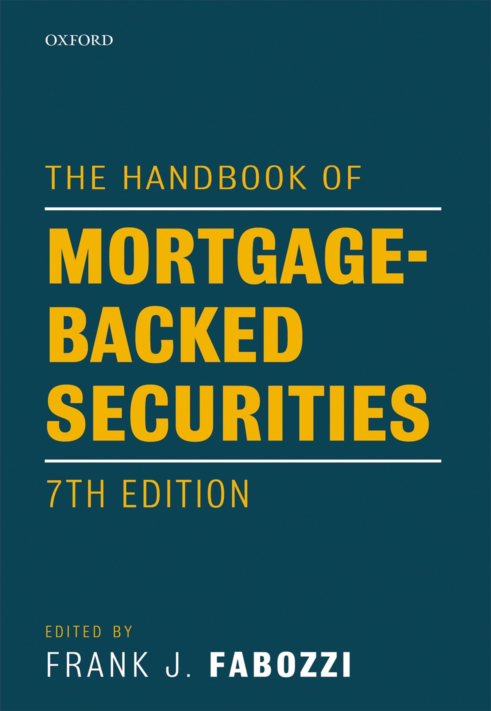 The Handbook of Mortgage-Backed Securities book