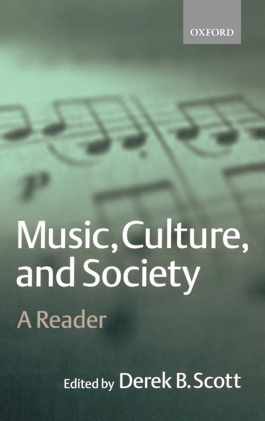 Music, Culture, and Society Books