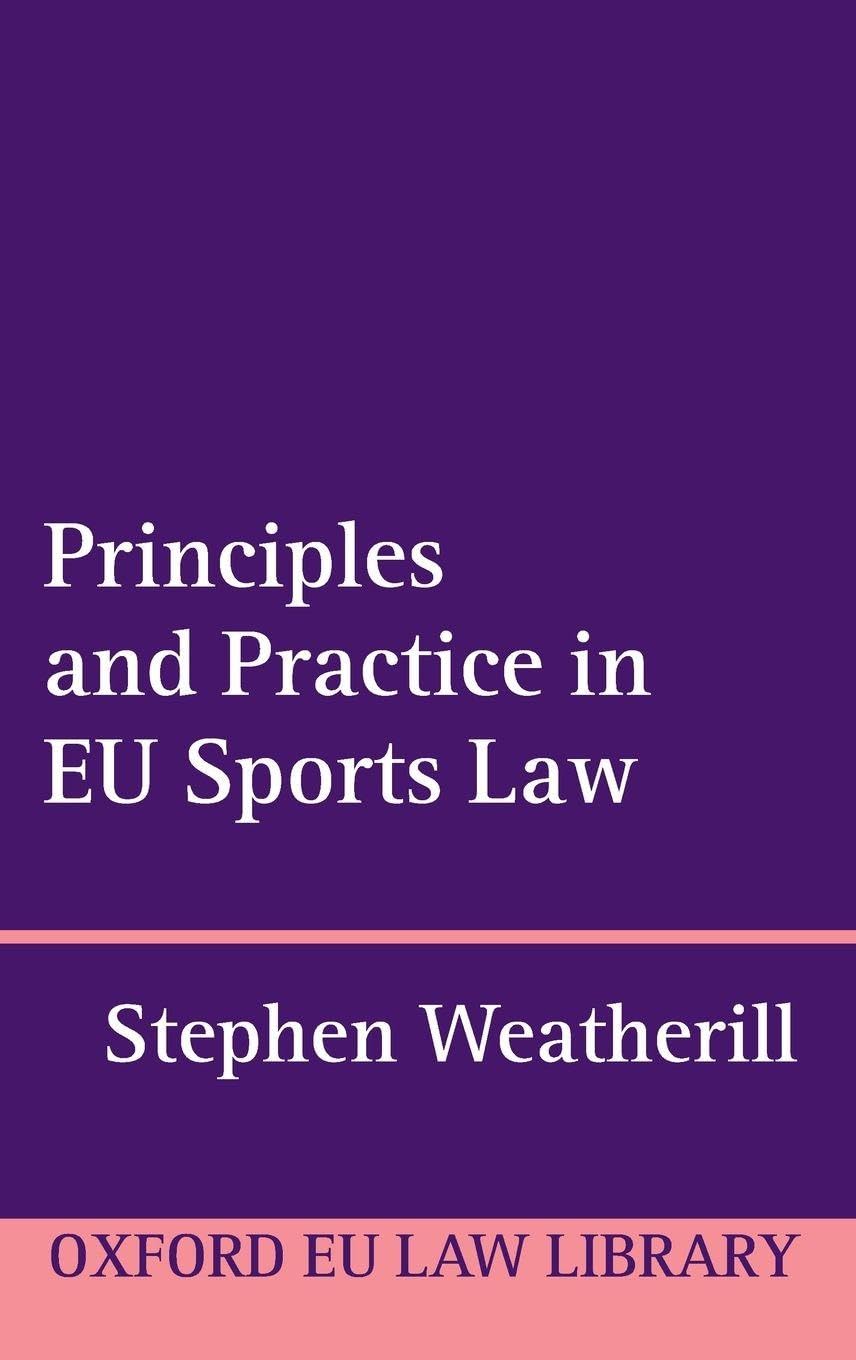 PRINCIP & PRACT EU SPORTS LAW OEULL C Law