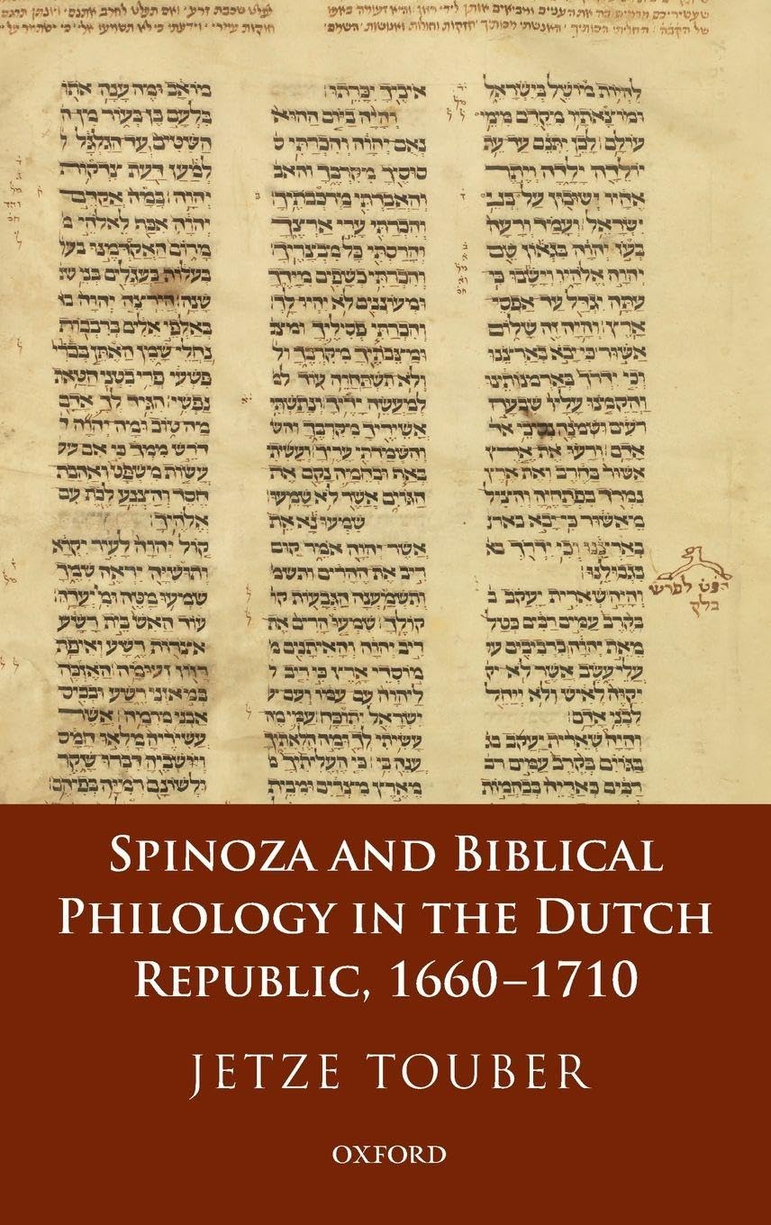 SPINOZA & BIBL PHILOL IN DUTCH REP C Philosophy