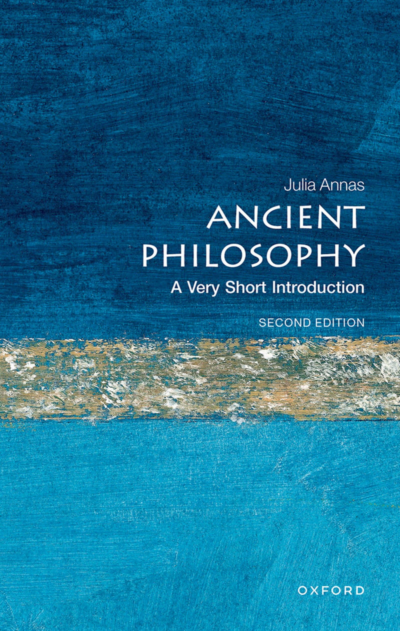 Ancient Philosophy: A Very Short Introduction (Very Short Introductions) Philosophy