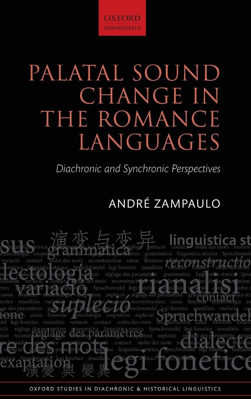 Palatal Sound Change in the Romance Languages Social Sciences