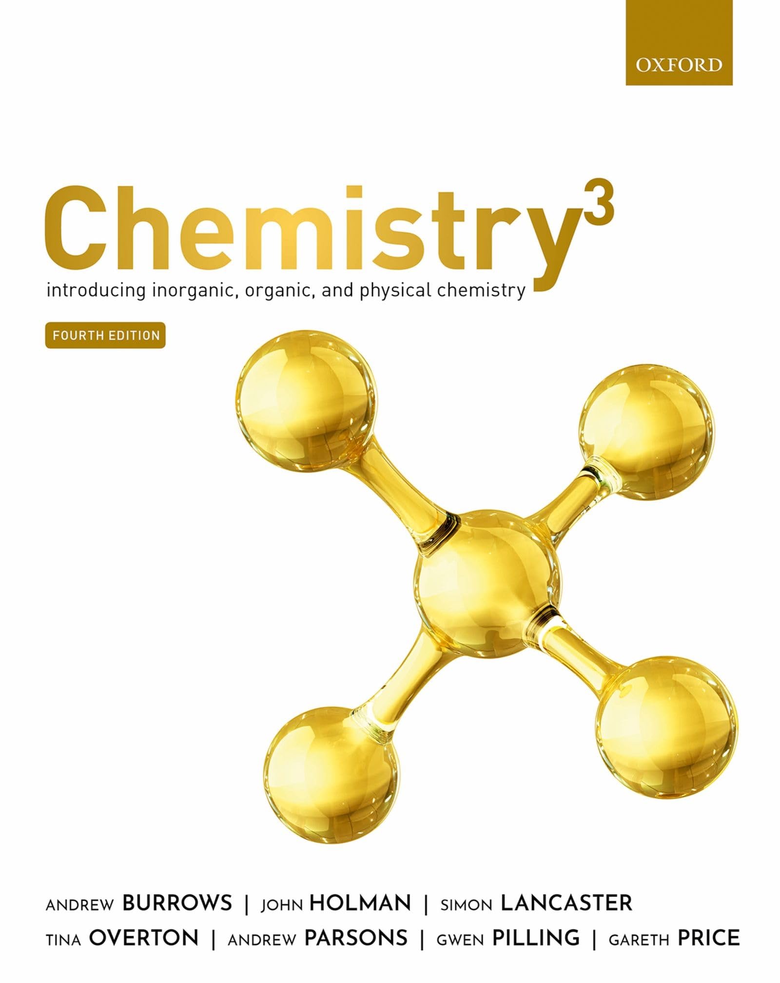 Chemistry^D]3: Introducing inorganic, organic and physical chemistry Natural Sciences