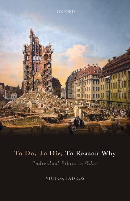 TO DO, TO DIE, TO REASON WHY C Philosophy
