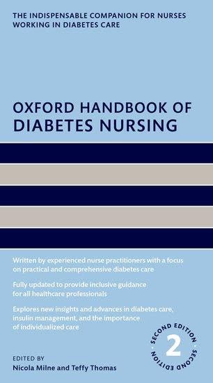 Oxford Handbook of Diabetes Nursing Medicine