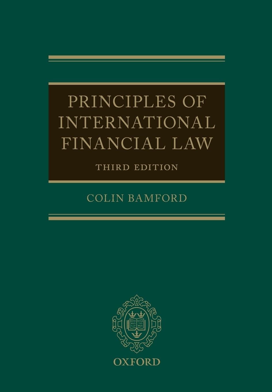 Principles of International Financial Law Law