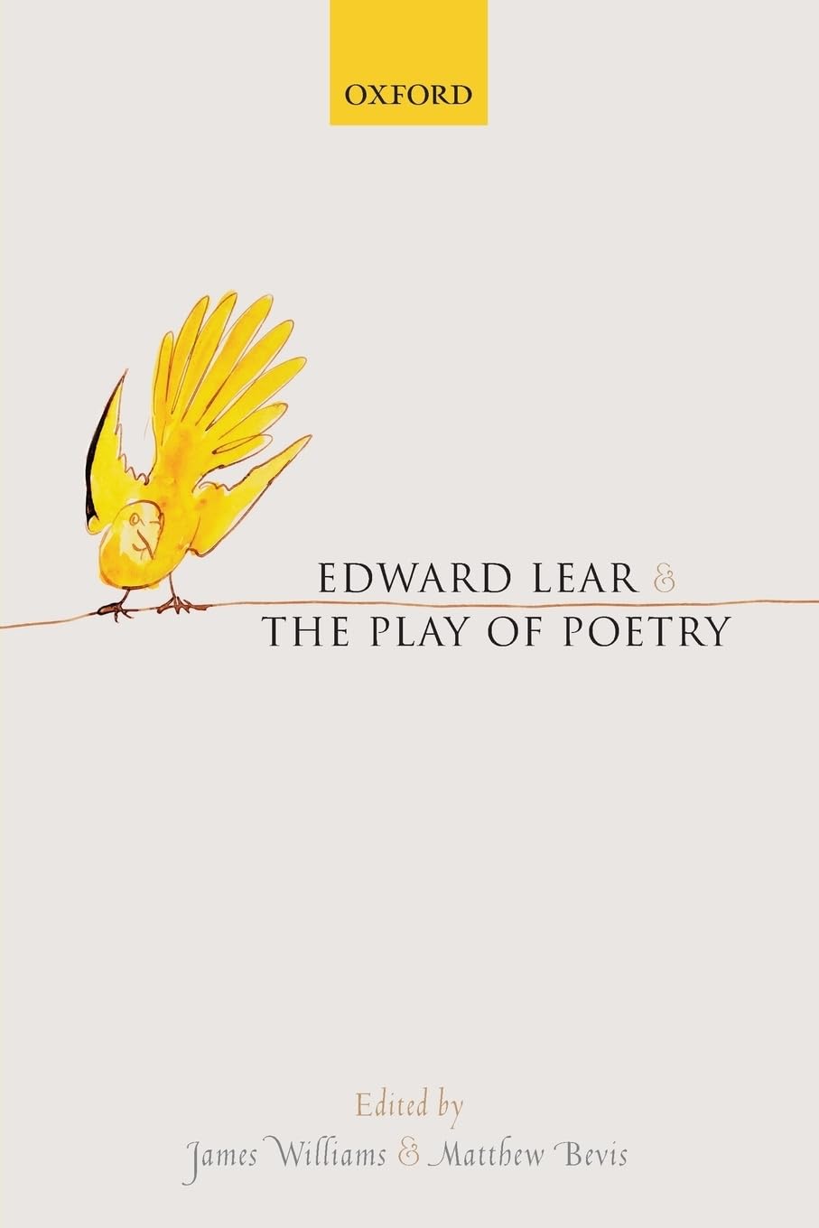 Edward Lear and the Play of Poetry Poetry