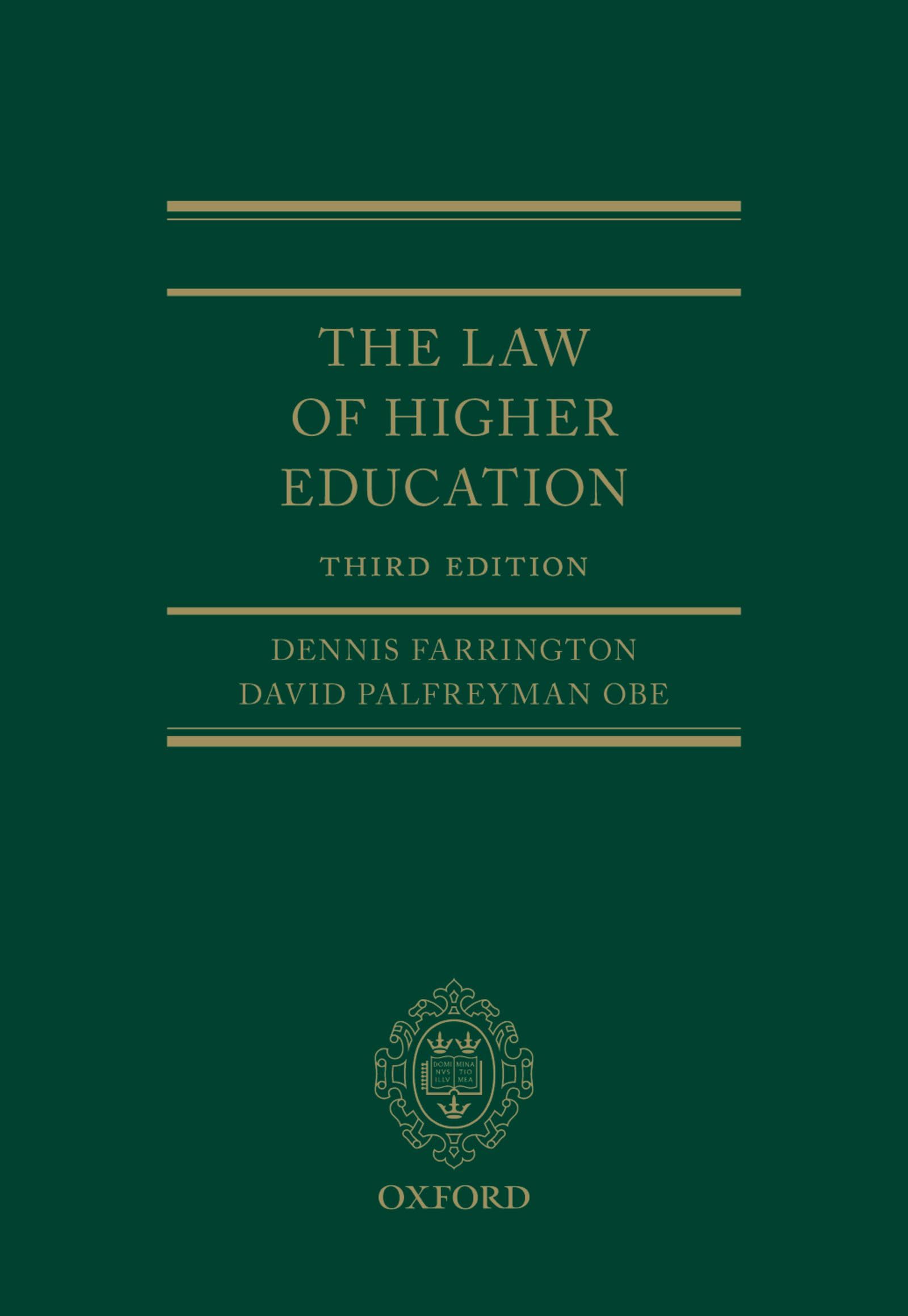The Law of Higher Education Law