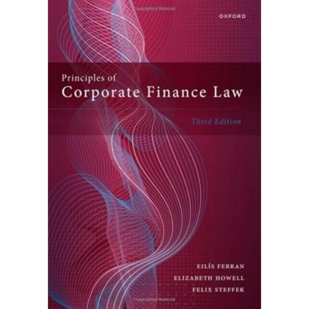 Principles of Corporate Finance Law Law