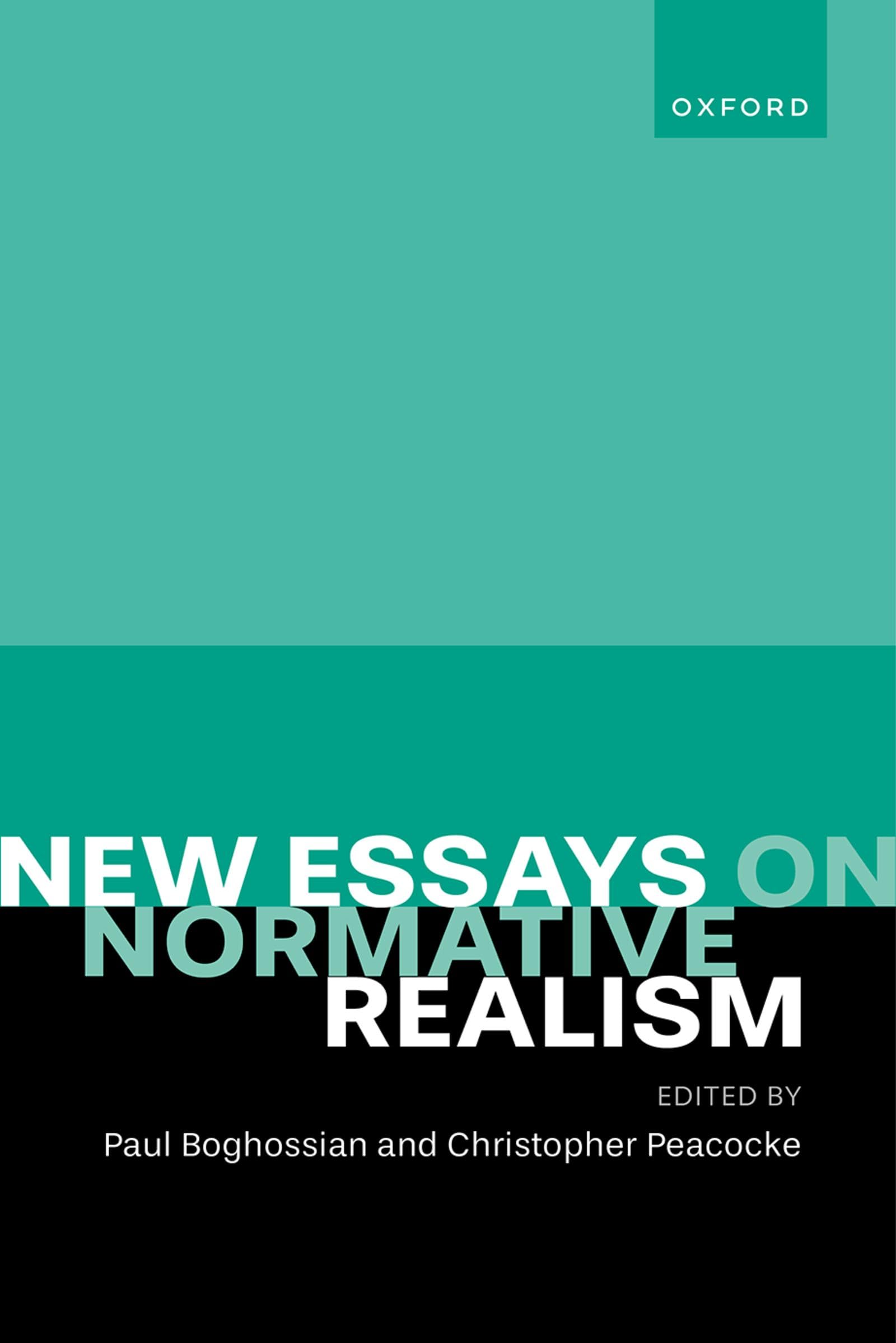 New Essays on Normative Realism Philosophy