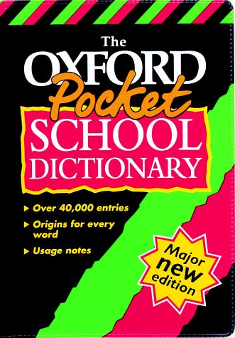 Product Image: Pocket School Dictionary