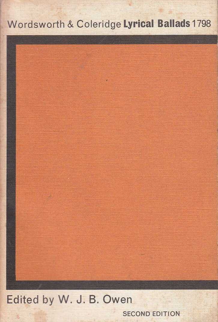 Wordsworth and Coleridge: Lyrical Ballads, 1798 Classics